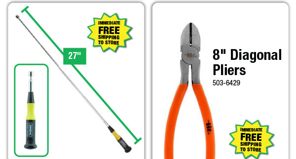 Telescoping Magnetic Pickup Tool - ONLY $2.99 After Rebate*!