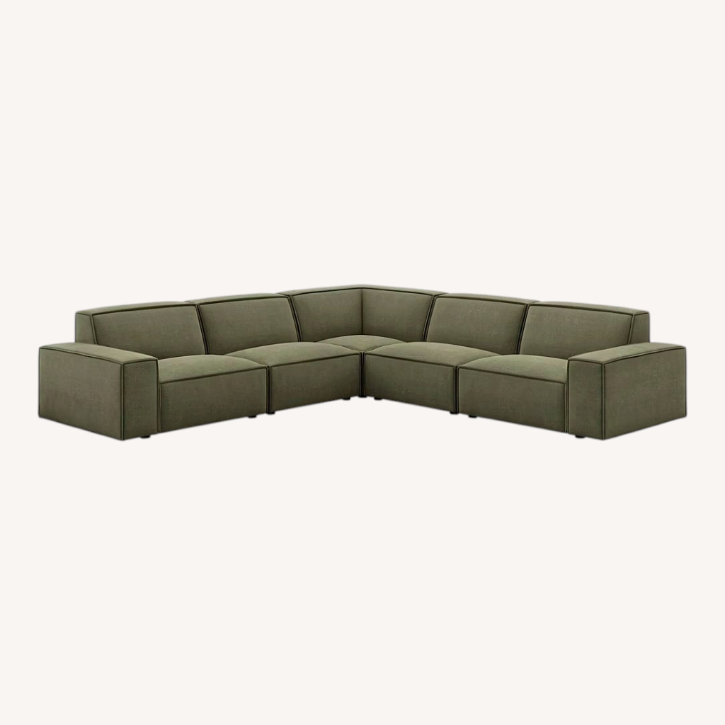 Image of Castlery Jonathan Dark Gray Fabric 3+ Piece Sectional