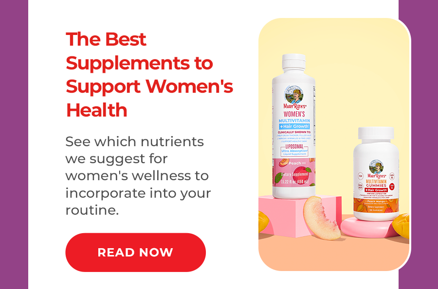 The Best Supplements to Support Women's Health