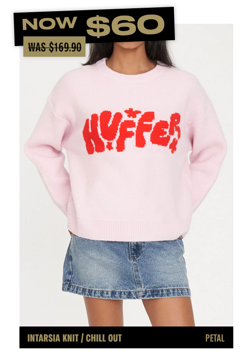INTARSIA KNIT/CHILL OUT PETAL