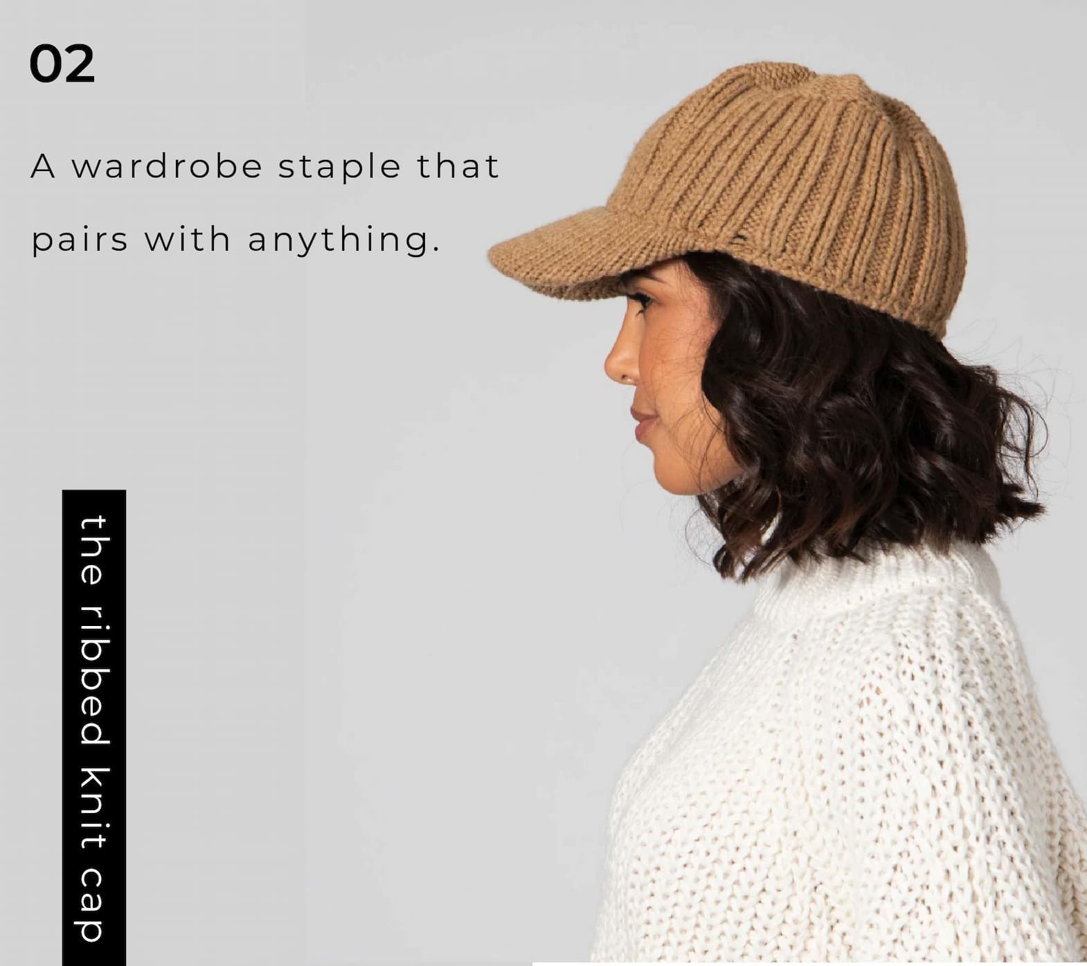 Shop Ribbed Knit Cap