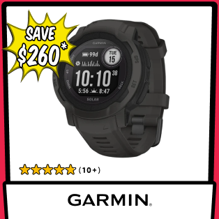 Garmin Instinct 2 Solar Smart Sports Watch (Graphite, 45mm) Product Image