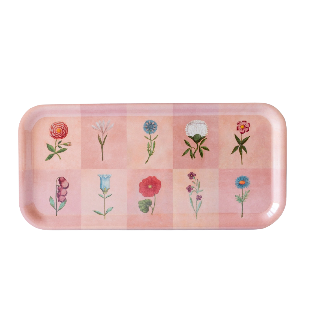 Image of Festival of Flowers Birchwood Tray