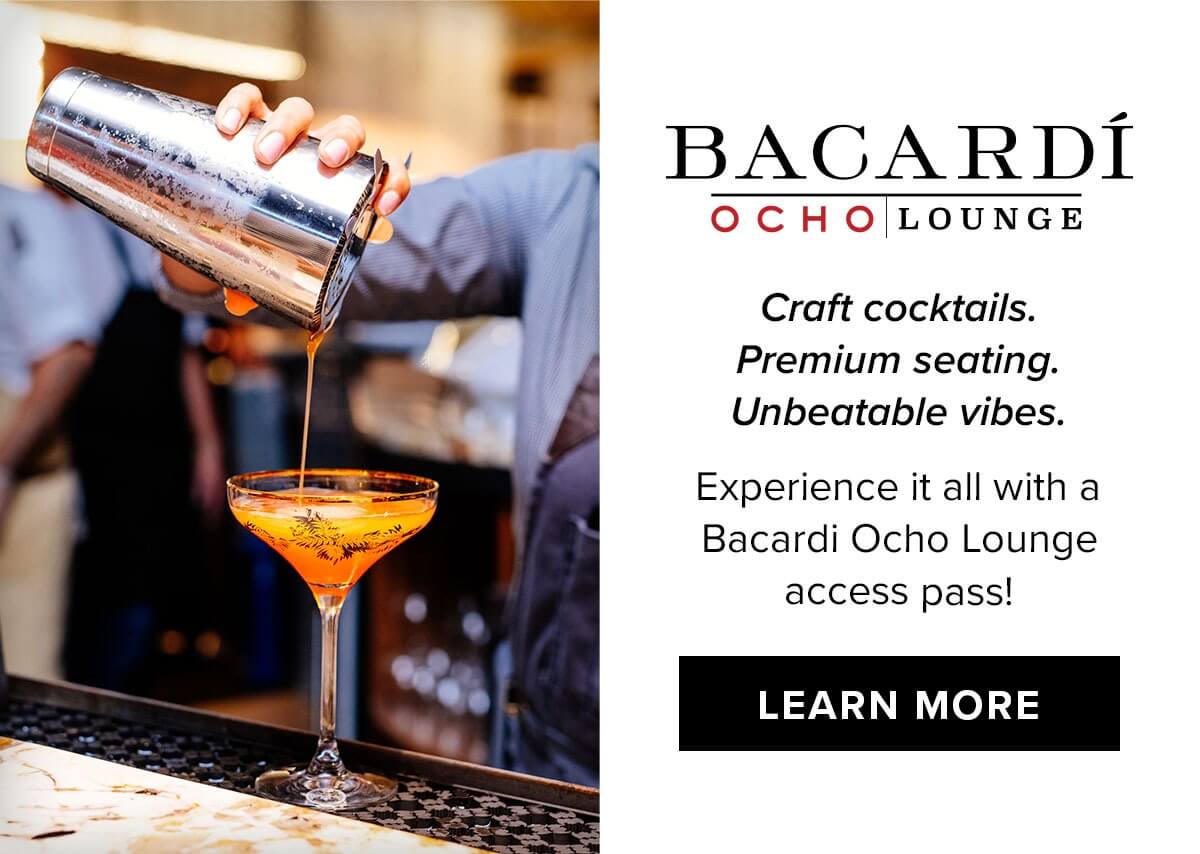 Bacardi Ocho Lounge | Learn More