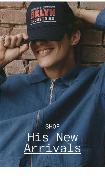 Shop His New Arrivals