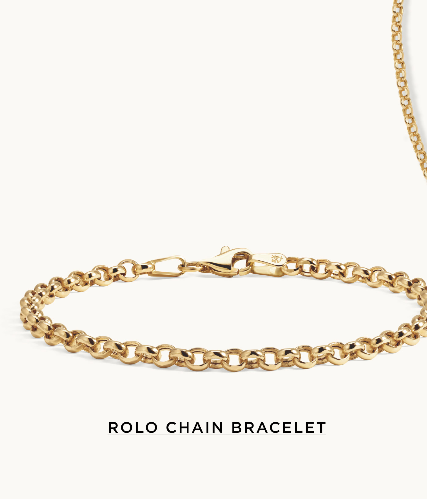 Rolo Chain Bracelet