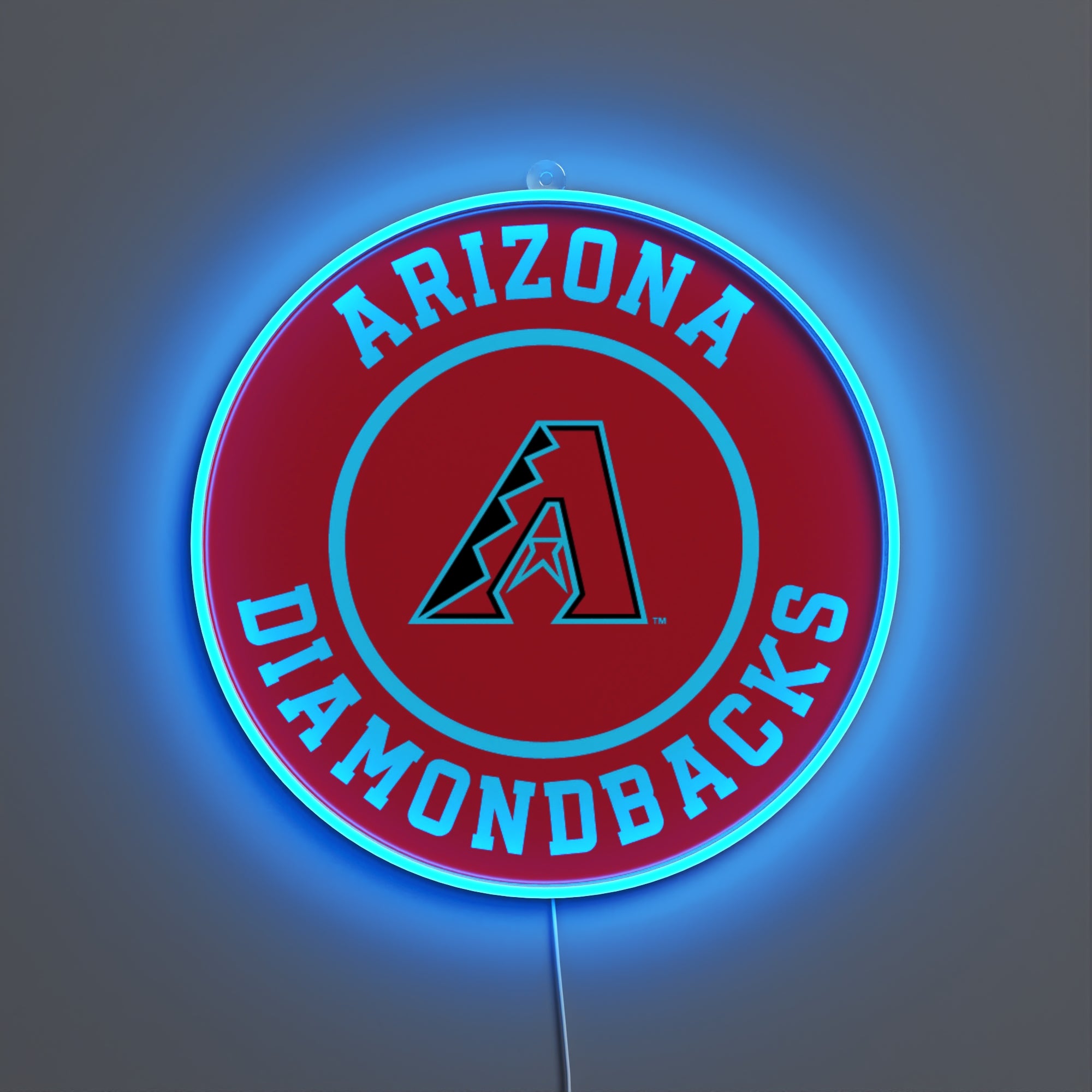 Image of Arizona Diamondbacks Rounded Logo, LED neon sign