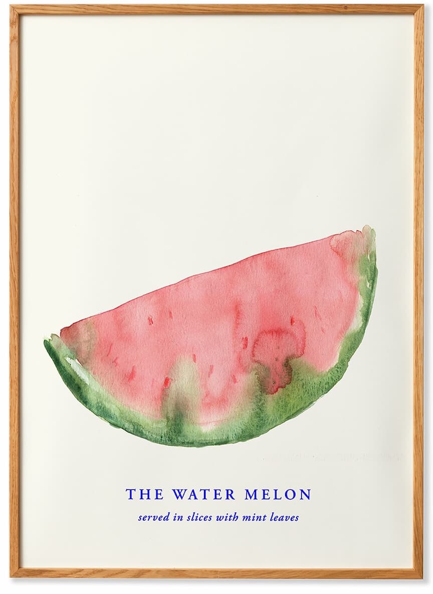 Watermelon art print