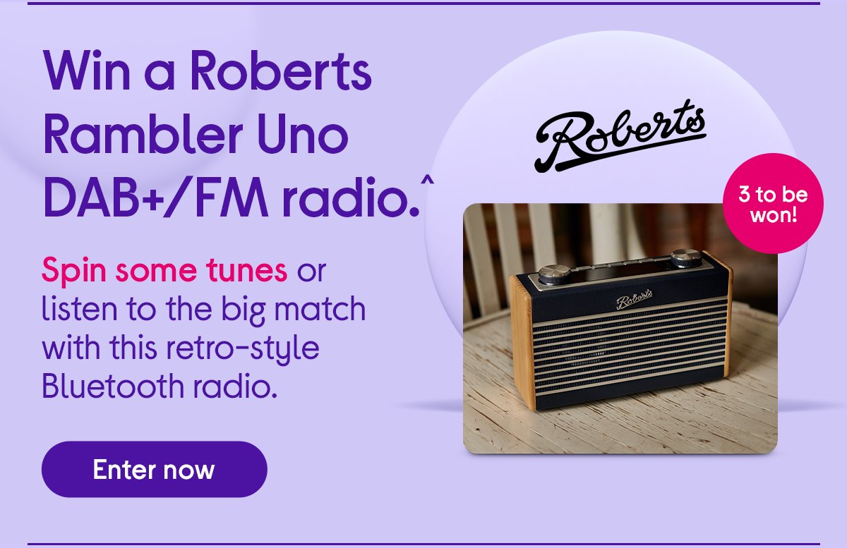 W i n a Roberts Rambler Uno radio.