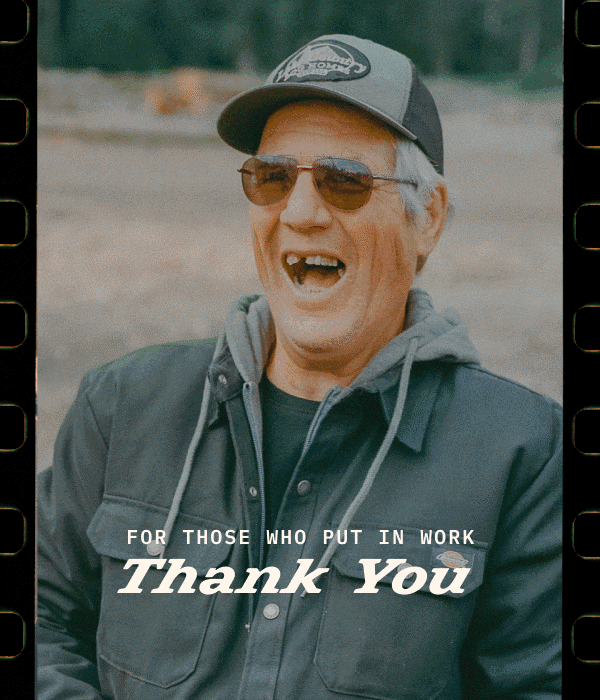 For Those Who Put In The Work, Thank you.