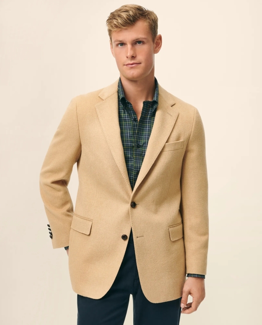 Image of Classic Fit Camel Hair Twill 1818 Sport