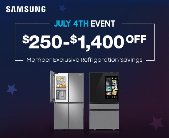 Save on Select Samsung Refrigerators