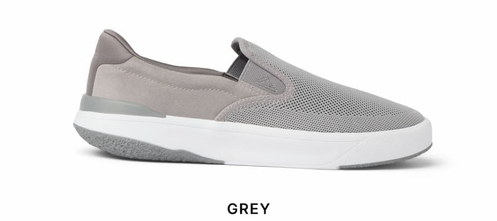 Everything you like about the Del Mar, without the laces. Slip in and get high-rebound cushioning, steady support, and a lightweight build that keeps things easy from start to finish. Try it in Grey. 