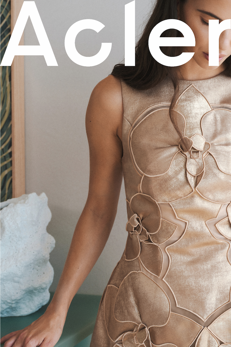 Acler High Summer 26 - Gold Edit