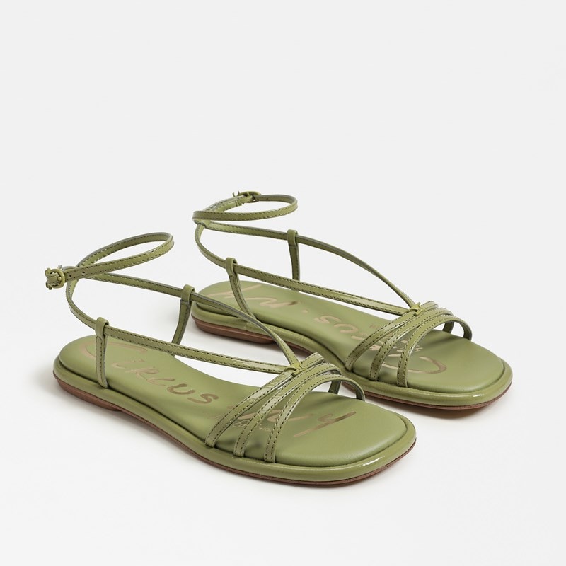 Olana Strappy Flat Sandal