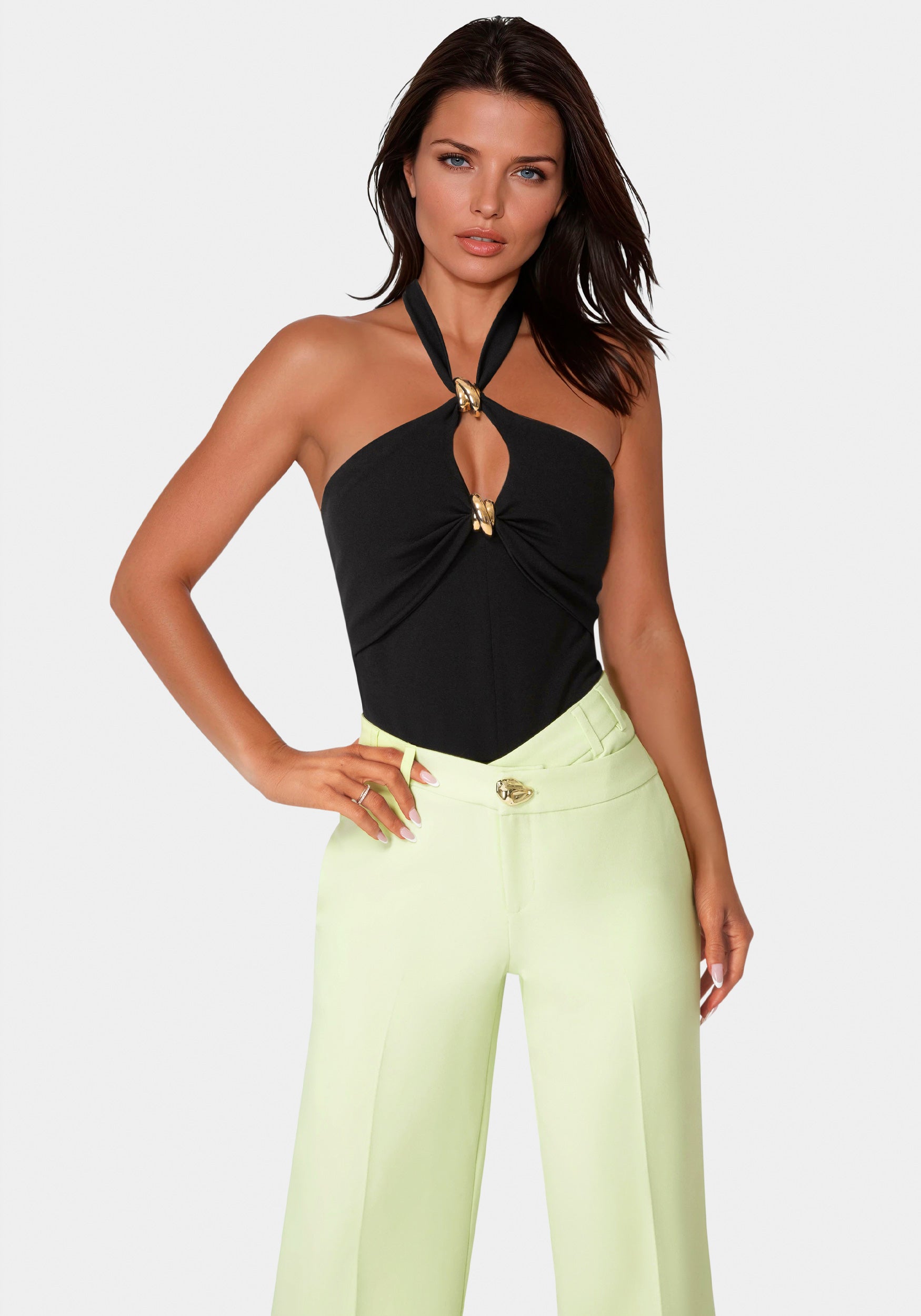 Image of Halter Neck Bodysuit