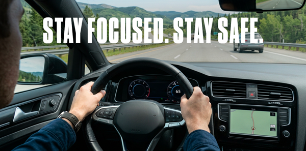 Stay Focused. Stay safe.