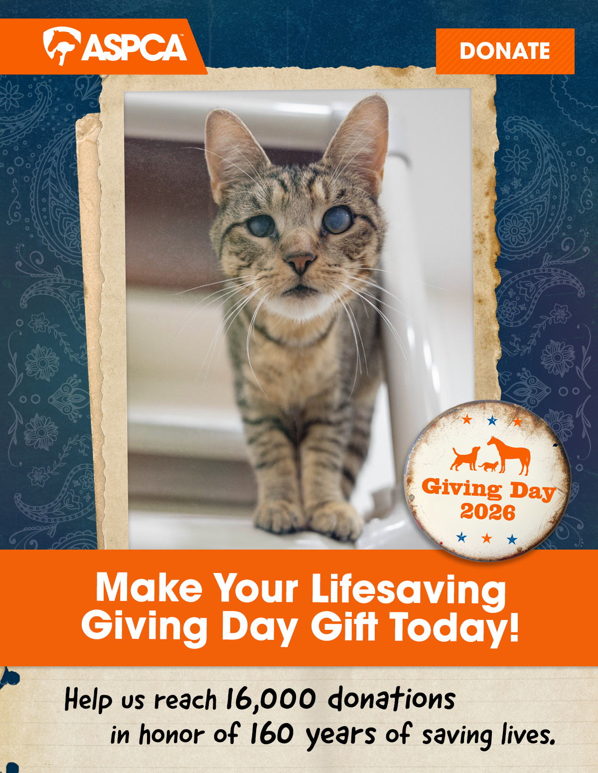 Make your lifesaving Giving Day gift today!