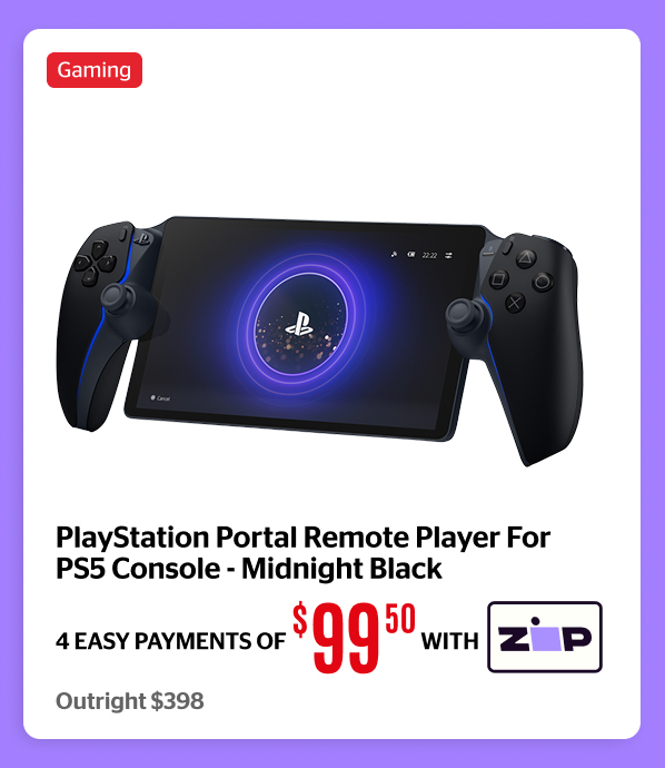 Playstation Portal Remote Player For PS5 Console - Midnight Black
