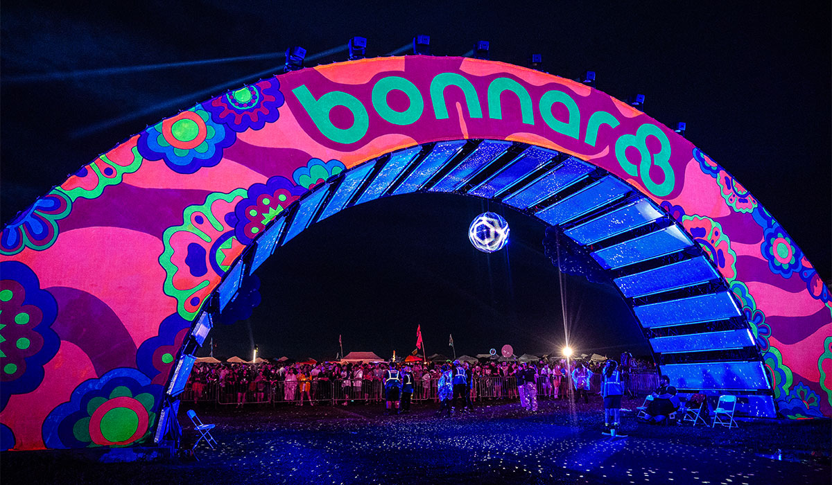 Sign for Bonnaroo.