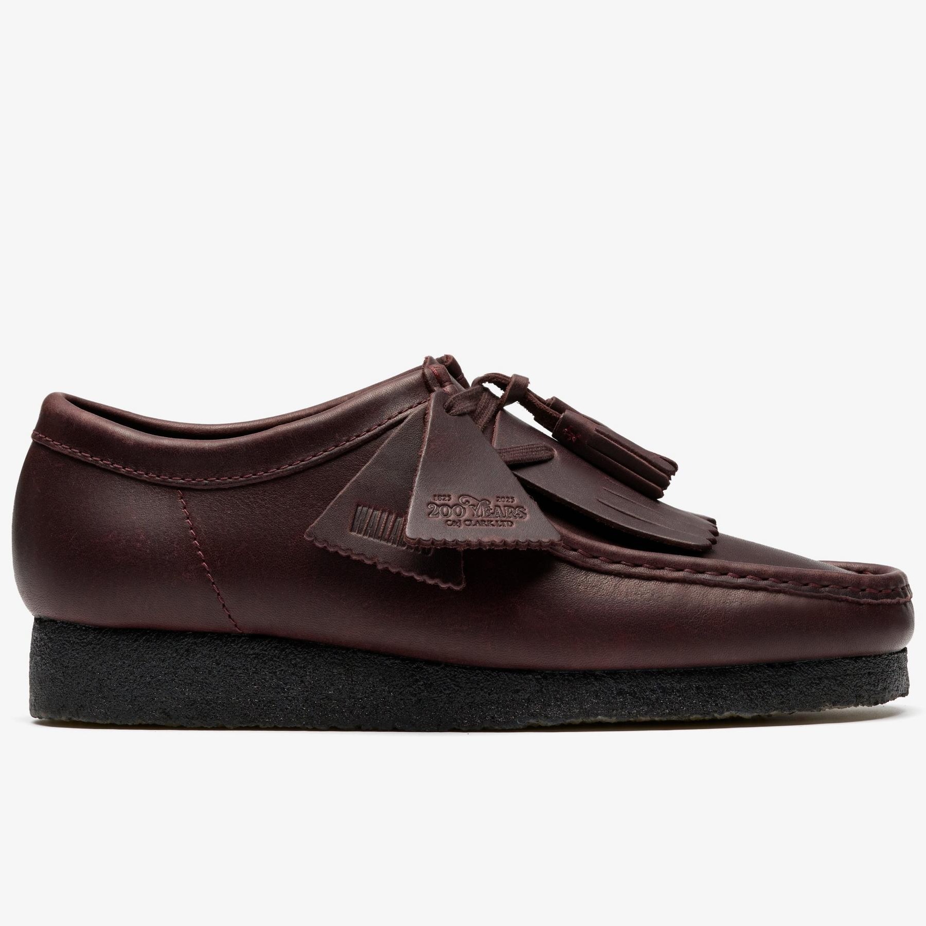 Shop Wallabee Purple Grape Leather