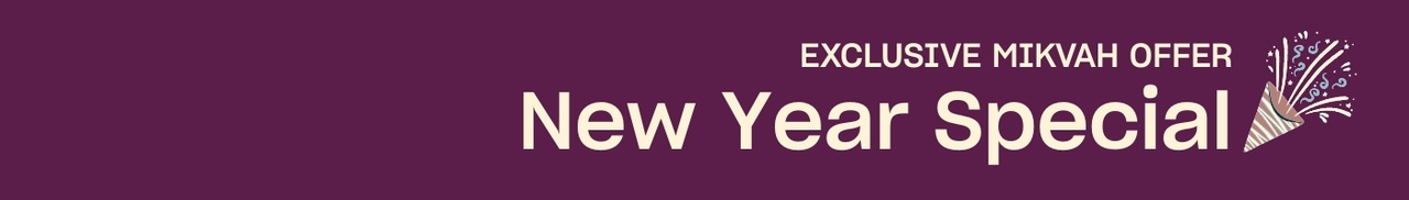 Mikvah New Year Special