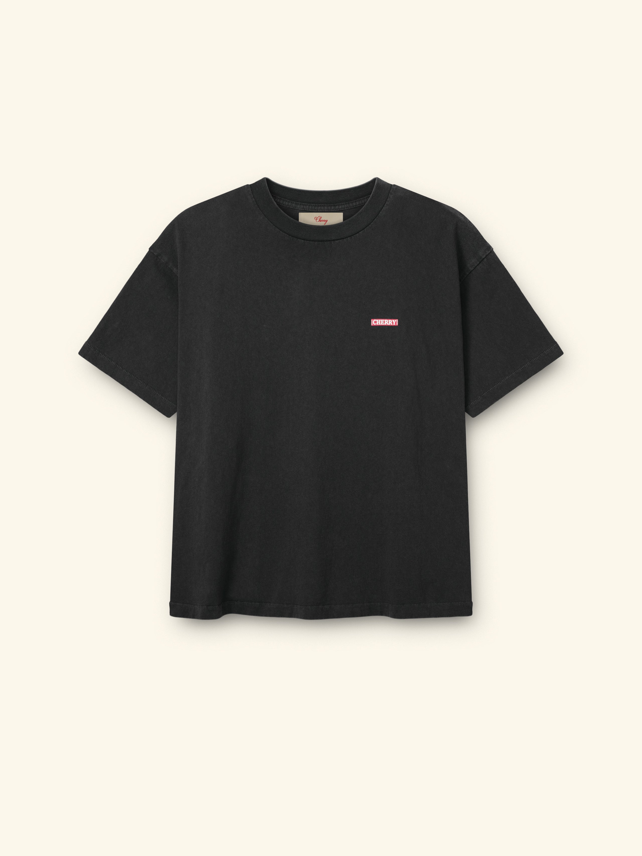 Image of Desert Boxy T-Shirt (Vintage Black)