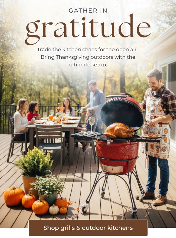 Shop grills & outdoor kitchens