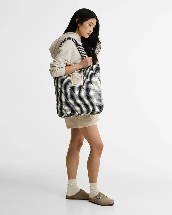 Riah Quilted Tote Bag