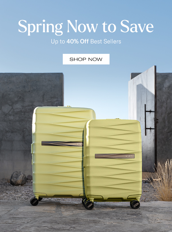 Up to 40% Off Best Selling Luggage