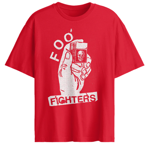 LIGHTER IN HAND TEE - RED