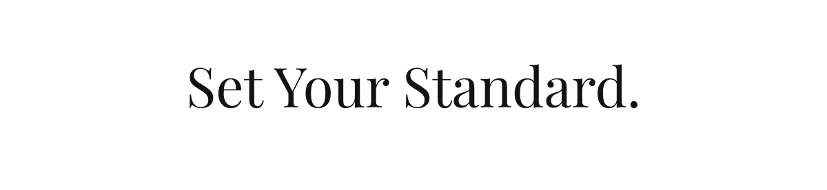 Set The Standard.