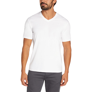 Banana Republic Men's V-Neck Tee, 3-Pack