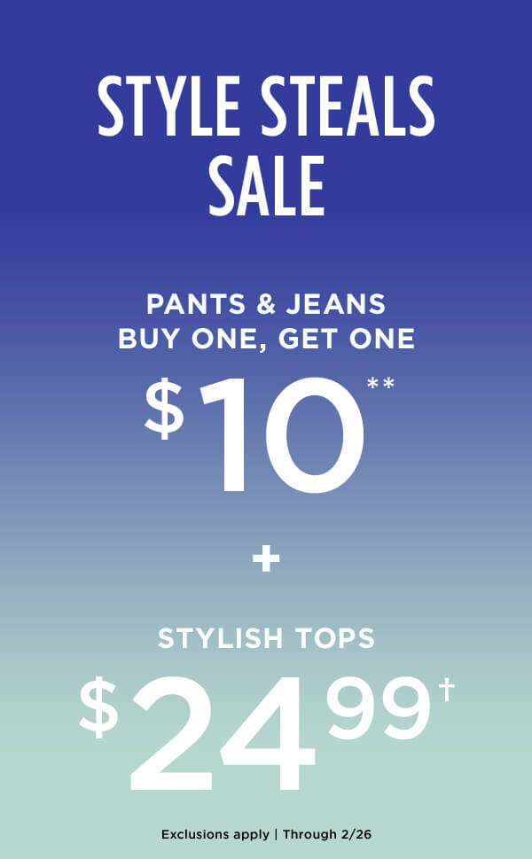 Style Steals Sale