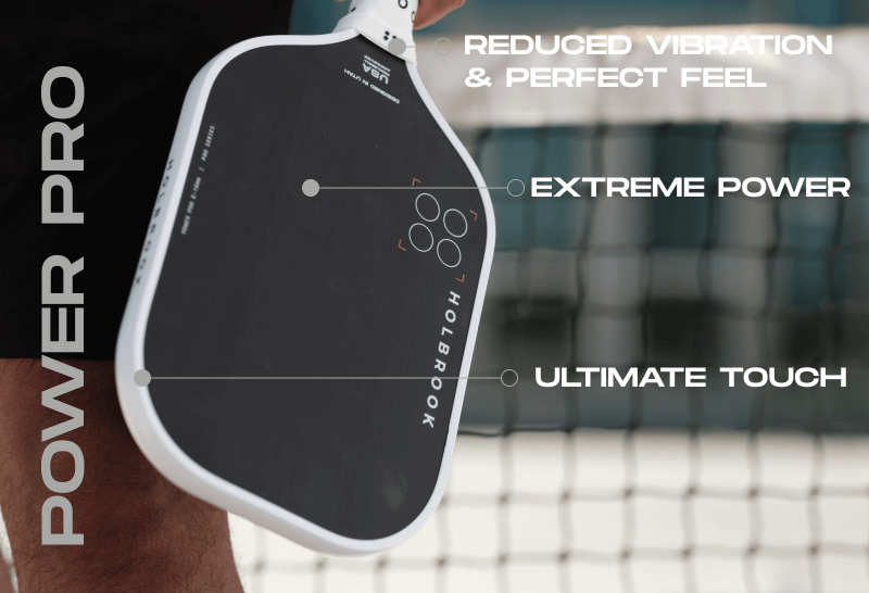POWER PRO. REDUCED VIBRATION & PERFECT FEEL. EXTREME POWER. ULTIMATE TOUCH