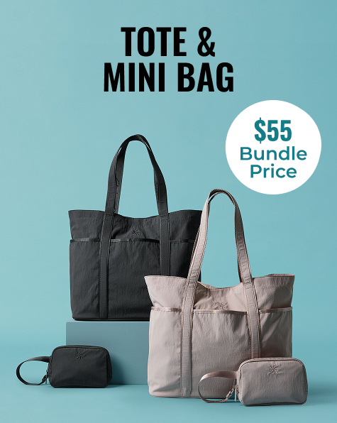 Tote & Mini Bag For $55