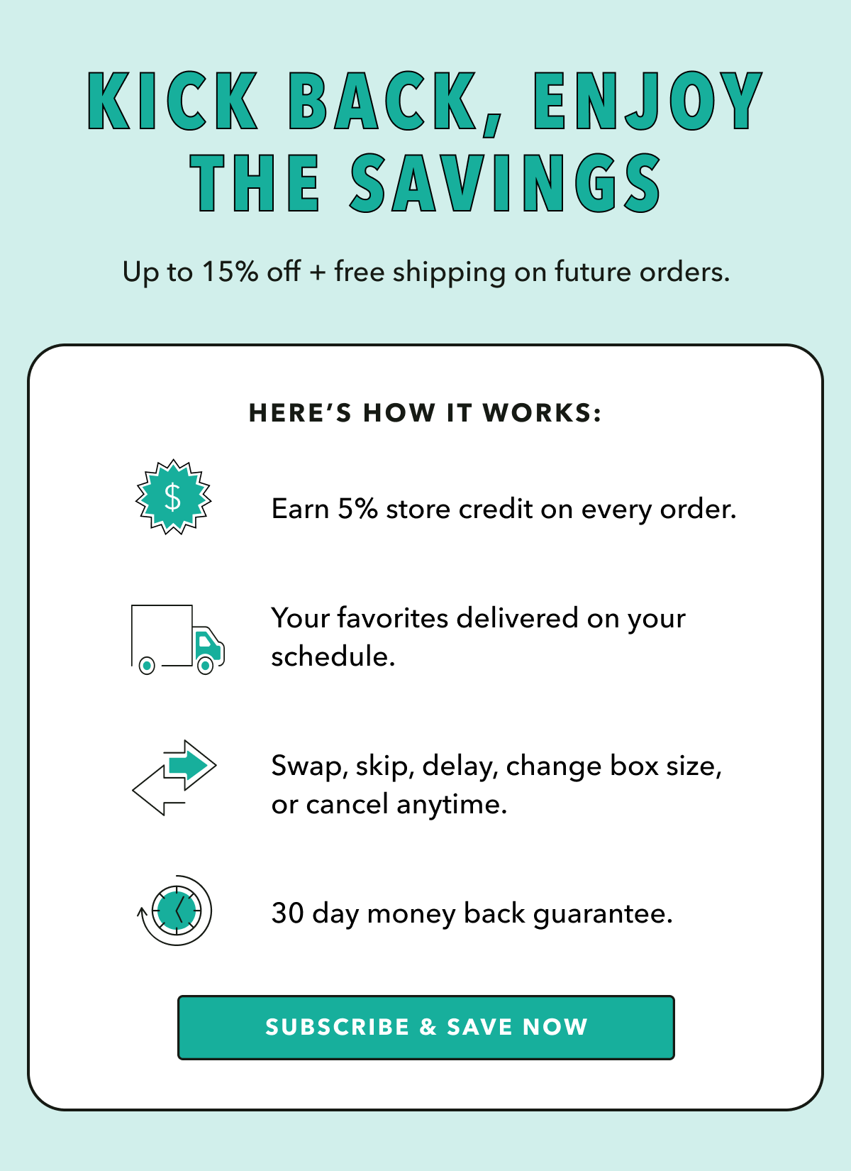 Subscribe & Save