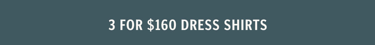 Buy 3 for $160 Dress Shirts from The Tie Bar
