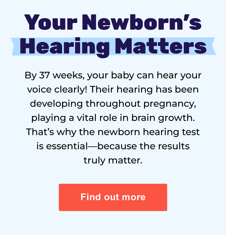 Find out more / Your Newborn’s Hearing Matters