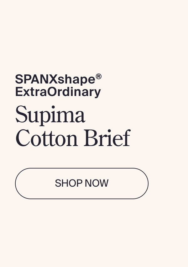 SPANXshape Supima Cotton Brief