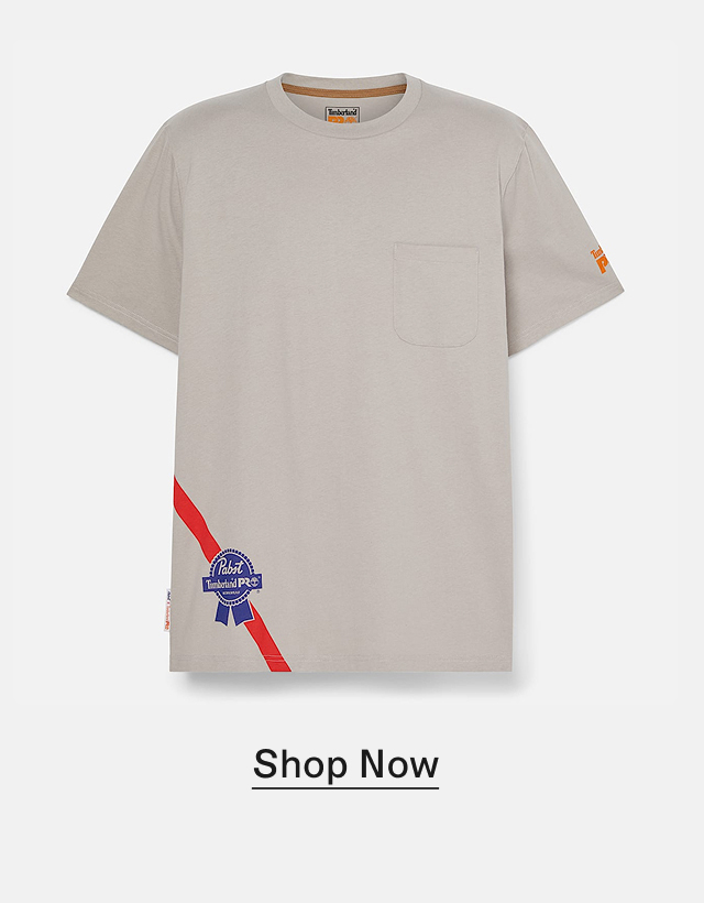 Men's Timberland PRO® and Pabst Blue Ribbon Short Sleeve T-Shirt. Shop Now.