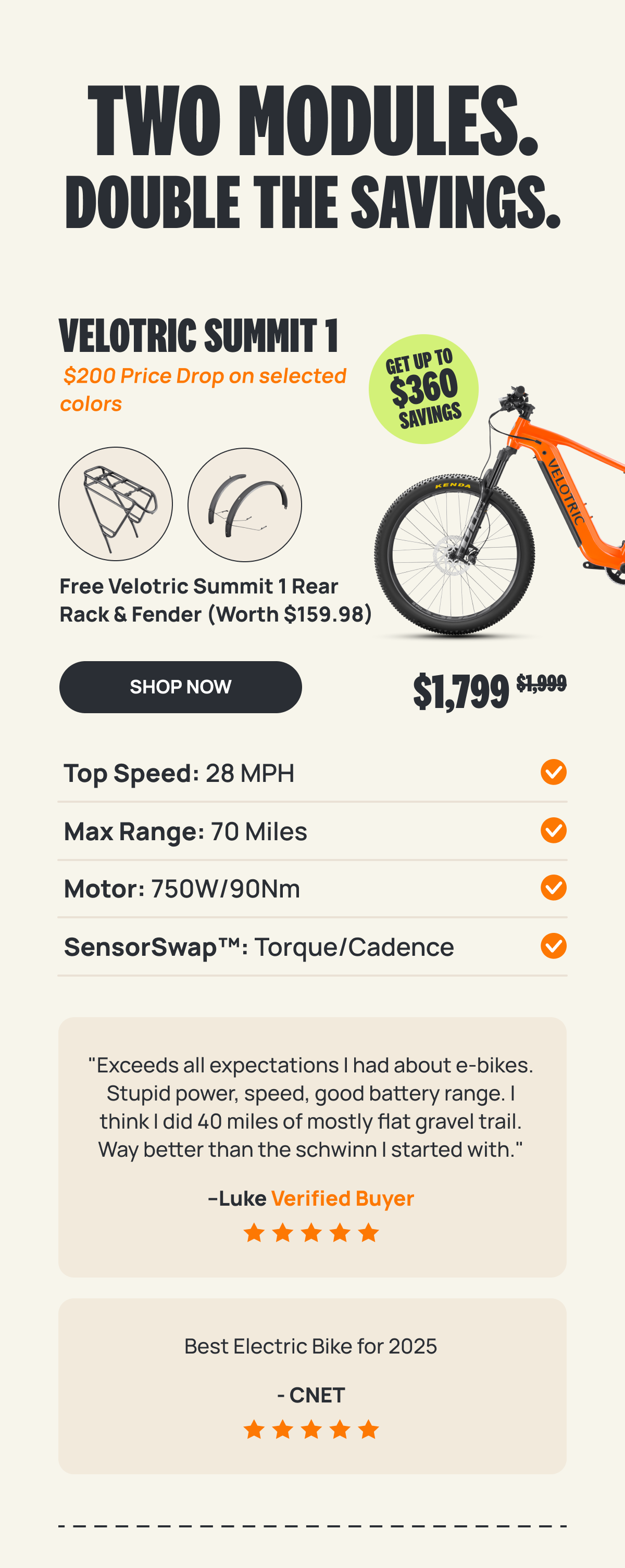VELOTRIC SUMMIT 1