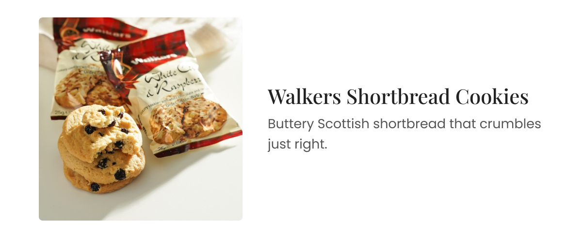 Walkers Shortbread Cookies. Buttery Scottish shortbread that crumbles just right.