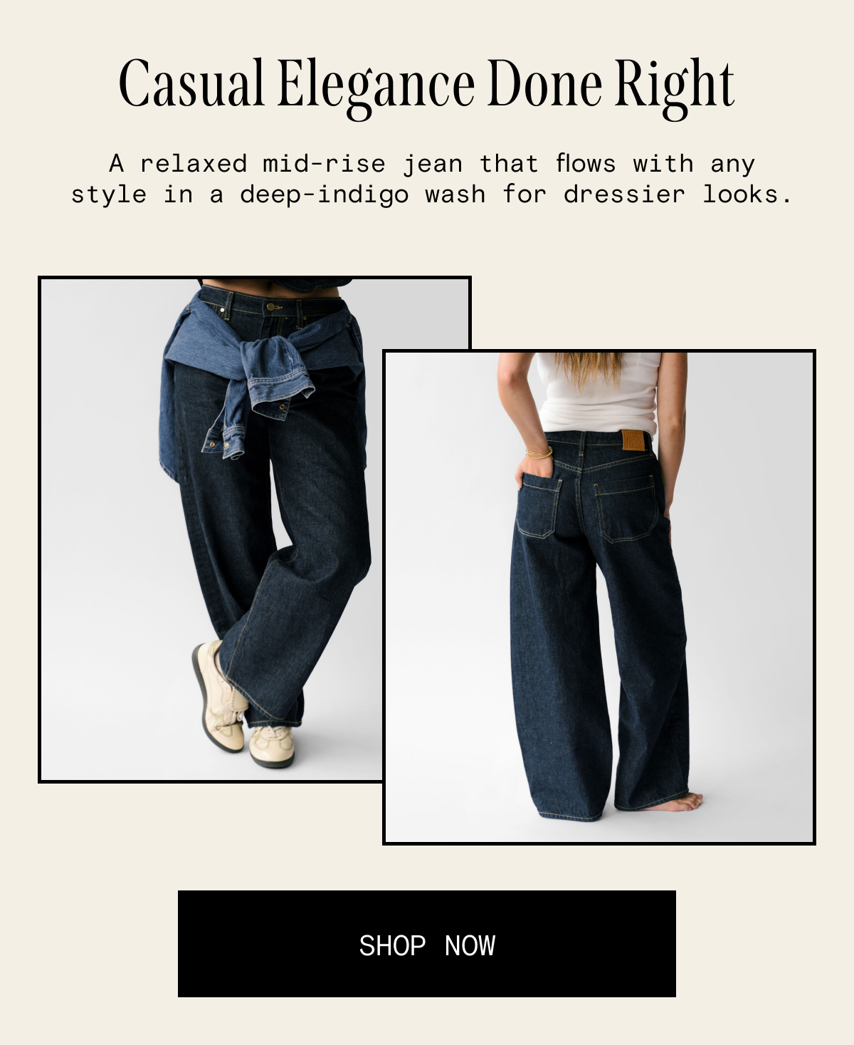 Casual elegance done right