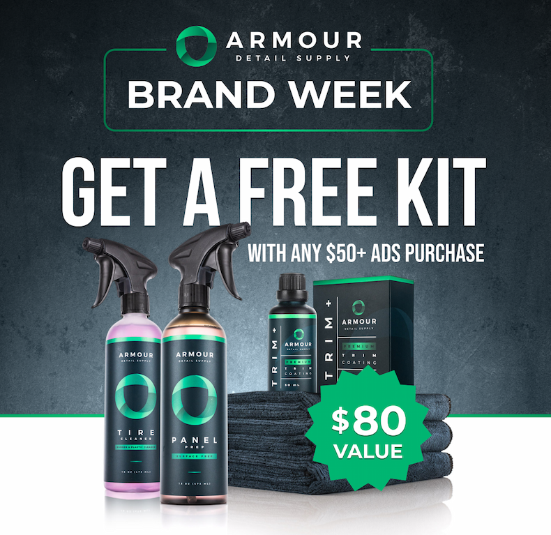 Armour Detail Supply Brand Week