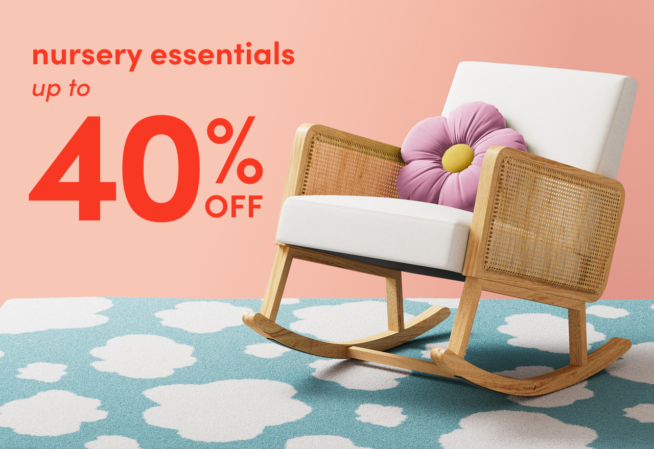 nursery essentials clearance