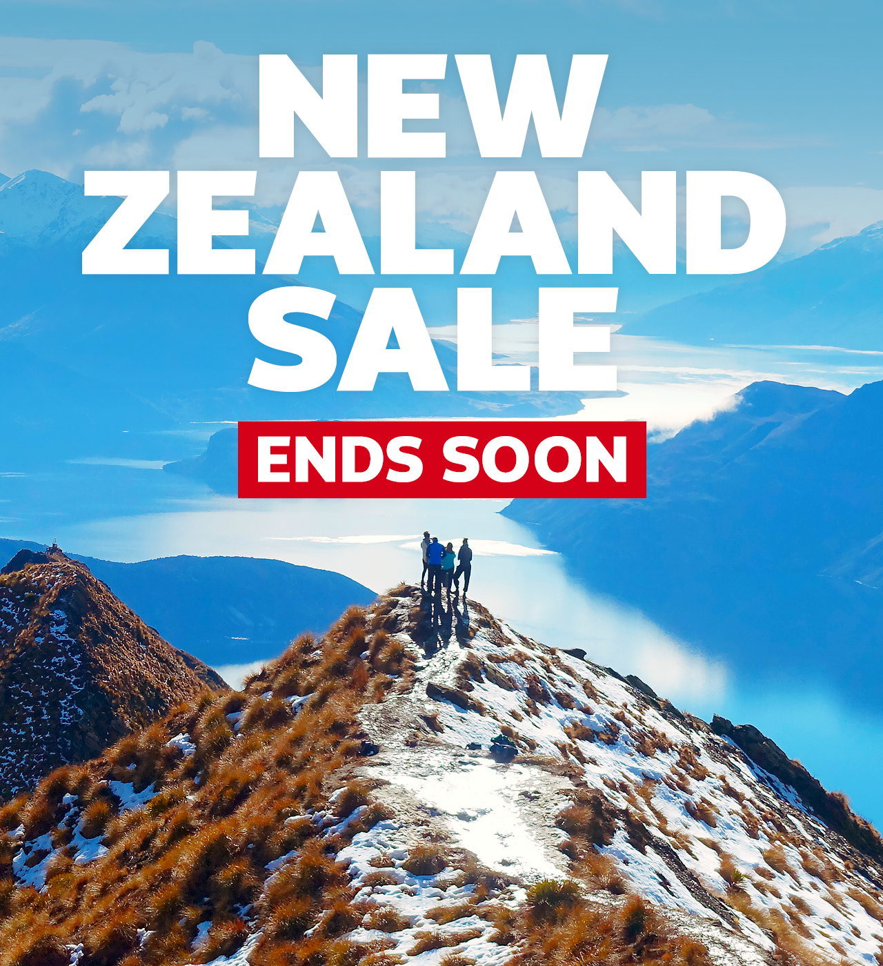 NEW ZEALAND SALE ENDS SOON