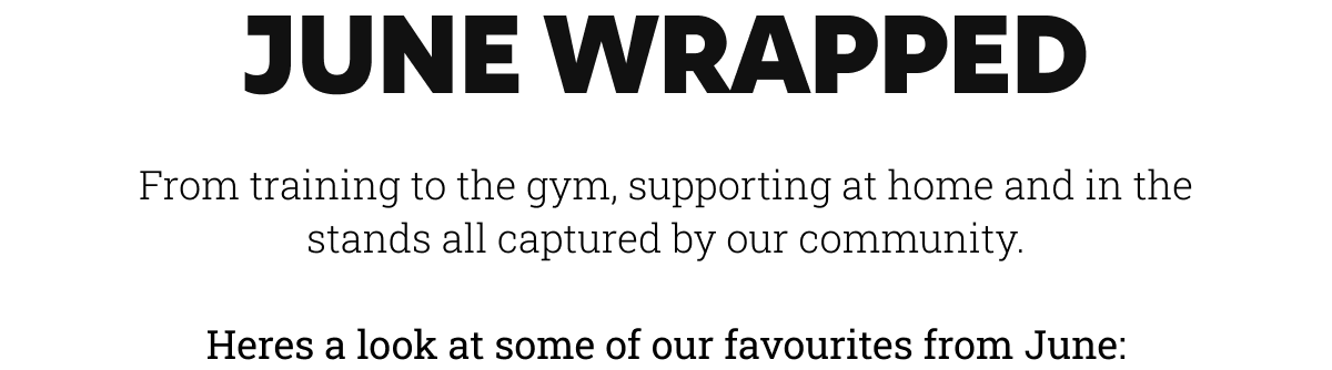 June Wrapped 