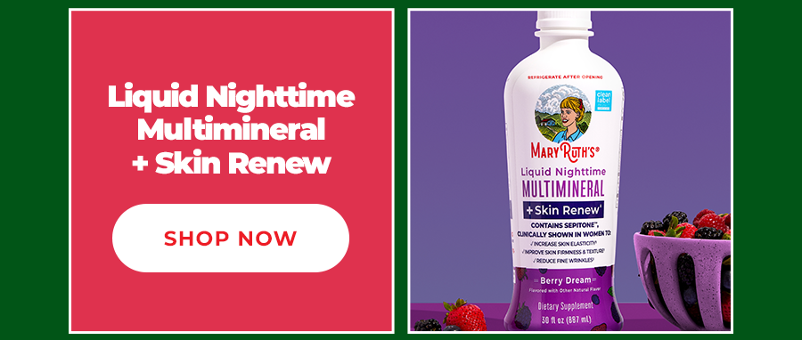 Liquid Nighttime Multimineral + Skin Renew