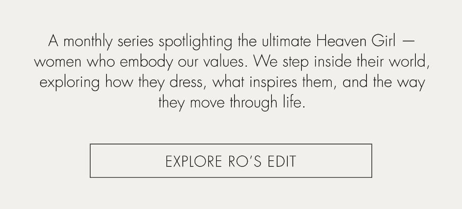 Explore Ro's Edit